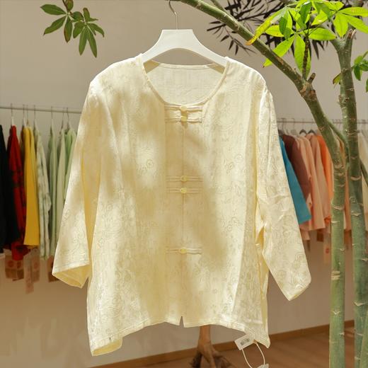 【2026东衣作】外套（22705405B玉色-结缘款） 商品图0