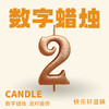JLY炫彩数字蜡烛2 商品缩略图0
