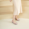 Westory2026年春季绒面羊皮低跟小方头套包软底单鞋通勤百搭浅口鞋S26AE50461 商品缩略图5