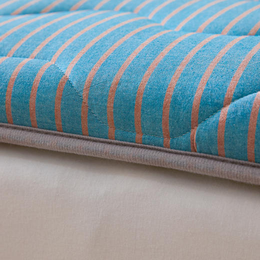 自然醒A类全棉色织水洗棉棉花三明治床垫LN 商品图14