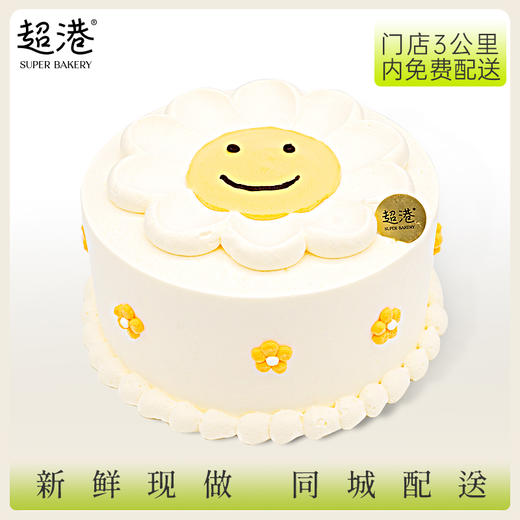 太阳花 生日蛋糕 商品图1