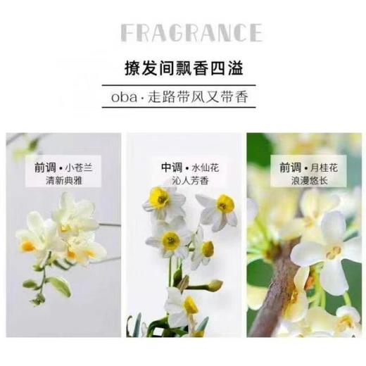 oba欧芭洗发水二代A2滋养柔顺干枯毛躁护发素补水护发乳740ml 商品图3