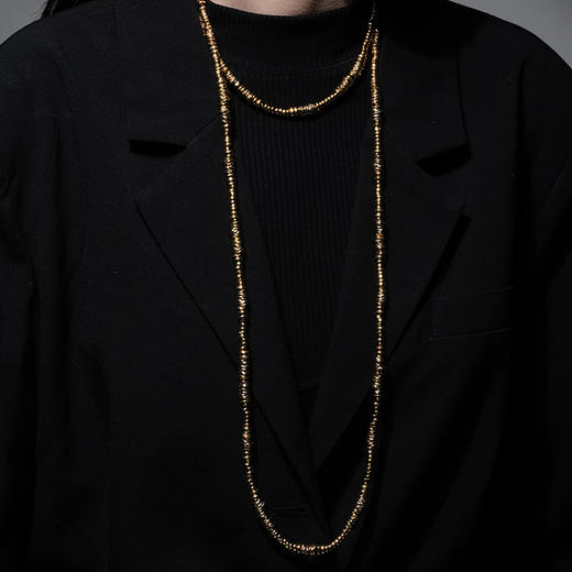 北京仓｜Goossens Paris-Ariane-金色 串珠 项链［法国设计师］ 商品图7