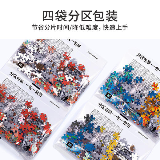TOi图益-潮玩拼图系列-熊猫四时-1024片-分包款 商品图5