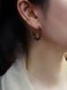 SpoiledBrat Jewelry黑尖晶大耳圈 商品缩略图2