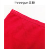Threegun三枪 【丝柔长绒棉】吉庆款大红女士三角内裤（2条装）-41046B021 商品缩略图5