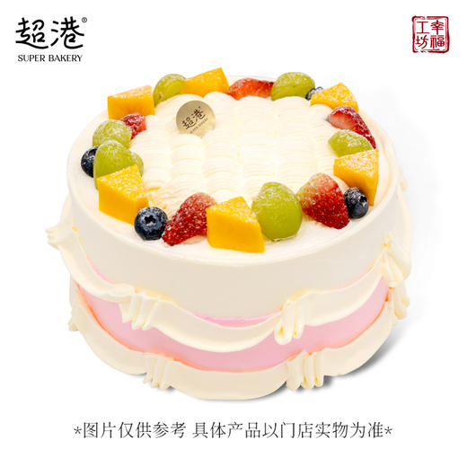 粉色少女 生日蛋糕 商品图3