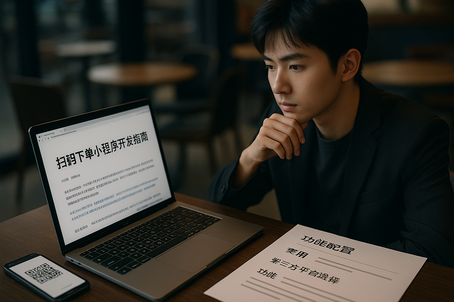 搭建扫码下单小程序有哪些方式？