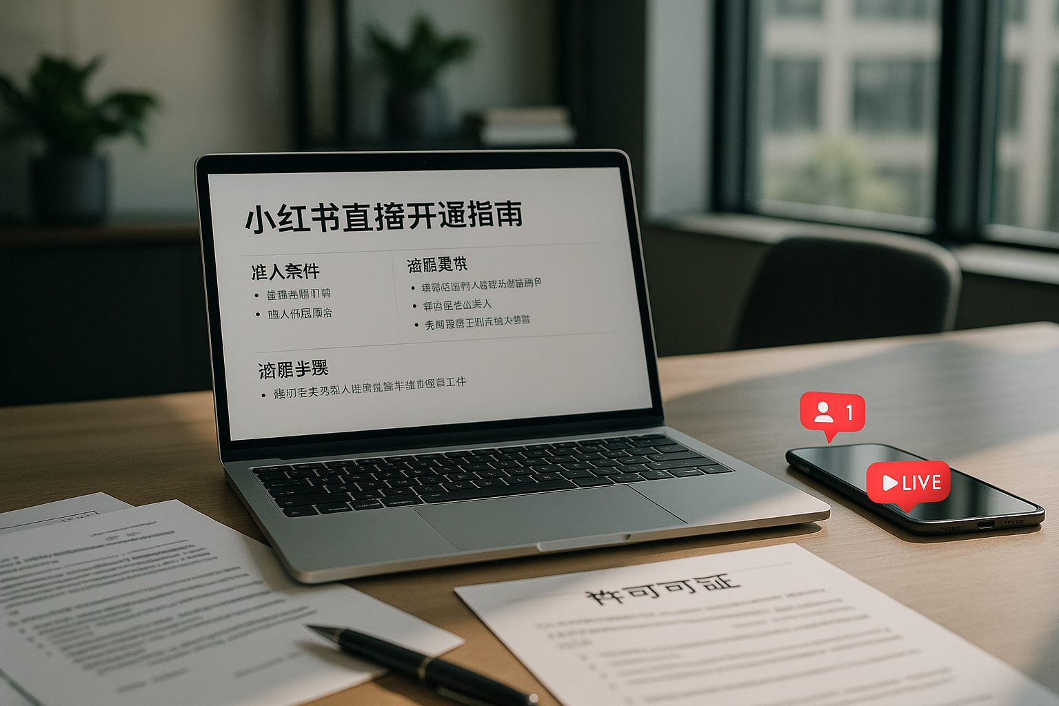 小红书直播卖货门槛有哪些？