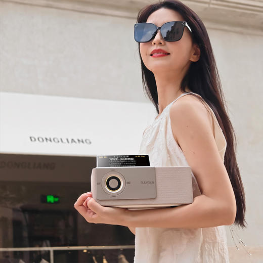 BULU&BLUE 蓝牙音响 落日灯蓝牙音箱氛围拍照摆件桌搭女生闺蜜生日新年礼物 商品图1