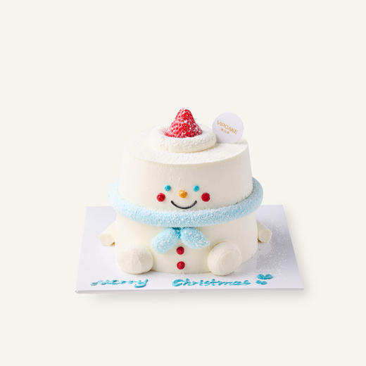 堆个雪人（底托默认写：Happy  Birthday） 商品图0