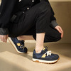 西村名物2025年秋季新款深色系拼色百搭丑萌休闲系带舒适透气牛筋底阿甘鞋运动鞋T25CM32021 商品缩略图6