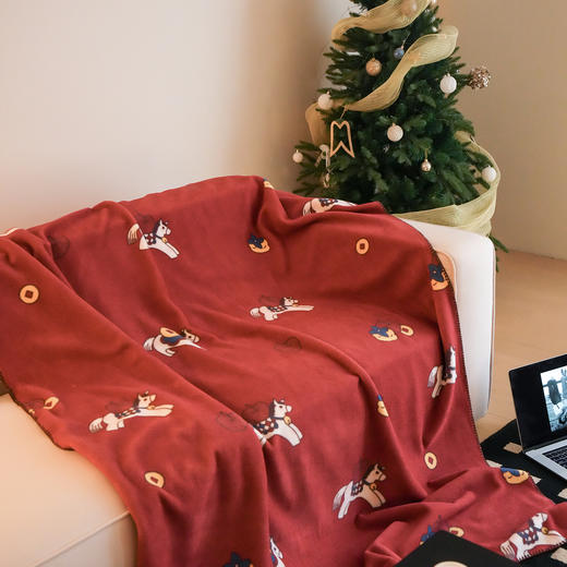 【换季出清】自然醒秋冬仿羊毛绒毛毯-花园小马系列MT 商品图11