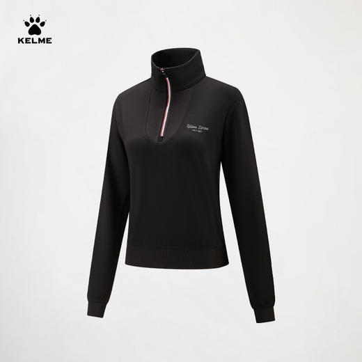 卡尔美有球必应系列女士半开襟卫衣6614TT2002 商品图4