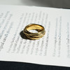 北京仓｜Goossens Paris-Ariane-金色 纹理 戒指［法国设计师］ 商品缩略图0