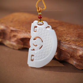 「年礼优选」【龙礼】羊脂玉龙佩（一口价特惠款）