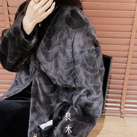 【预售7天】良木礼水貂外套（腰带）（1519）