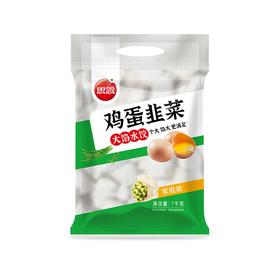 思念鸡蛋韭菜大馅水饺1kg