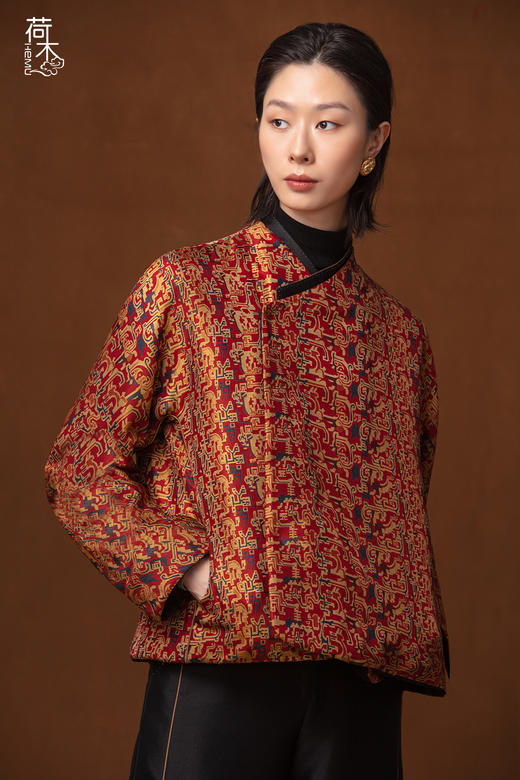 荷木HEMU丨大宜子孙锦·短外套 商品图4