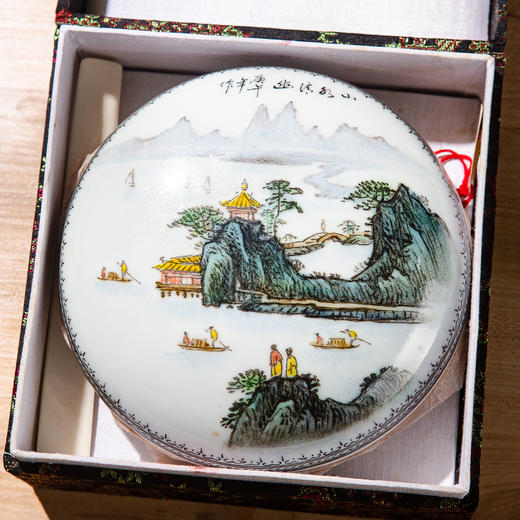 80年代上海西泠印社制“美丽朱砂印泥”（十两装） 商品图1