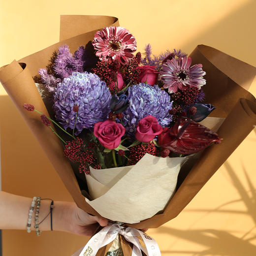 摩羯座4款幸运花束｜十二星座随心定制系列 商品图1