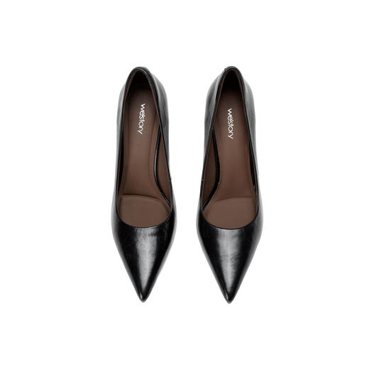 Westory2026年春季尖头高跟极简单鞋宴会鞋通勤百搭浅口鞋S26AE50401 商品图11