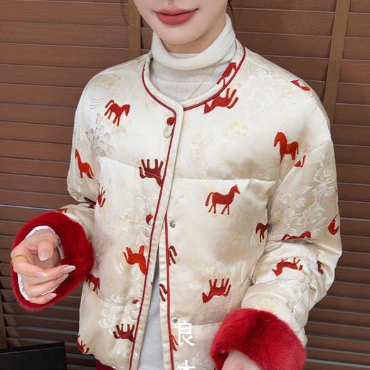 【预售7天】良木礼水貂鹅绒服(1321) 商品图5