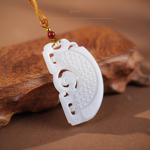 「年礼优选」【龙礼】羊脂玉龙佩（一口价特惠款） 商品图1