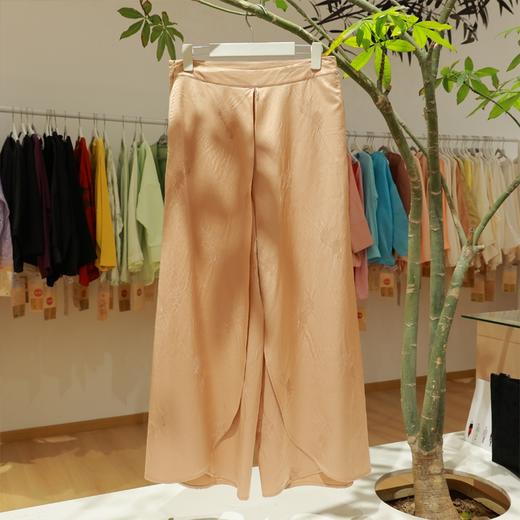 【抖音专属】阔腿裤(18040310c-如梦令D654) 商品图0