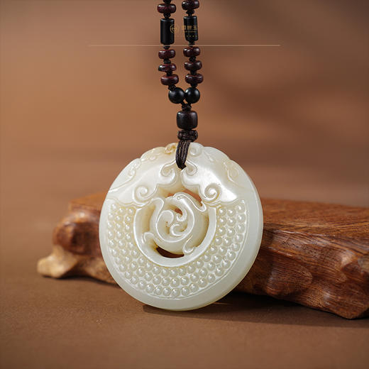 「年礼优选」【瑞羽】羊脂玉凤璧（一口价特惠款） 商品图3