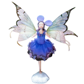 栾佳齐《幽兰蝶舞》然女孩