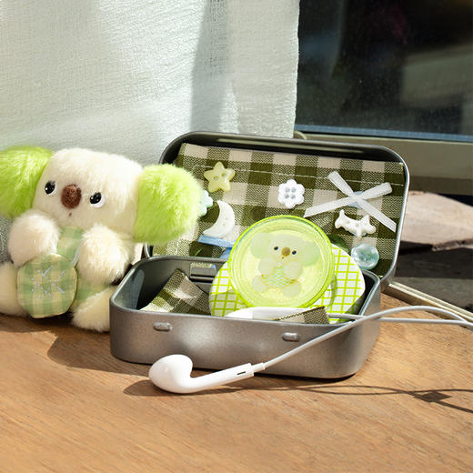 【暖暖小屋】蜜瓜树袋熊·MagSafe圆啪嗒 MAGSAFE磁吸手机气囊支架 Round圆啪嗒系列 绿色 灵感家 商品图1