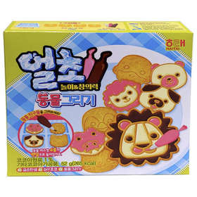 海太IDY动物巧克力52g해태 얼초 동물그리기