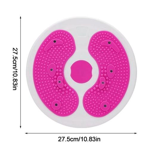 拉绳半月扭腰盘 27.5cm锻炼健身器材 塑性锻炼运动扭转 加固防滑底盘 商品图5