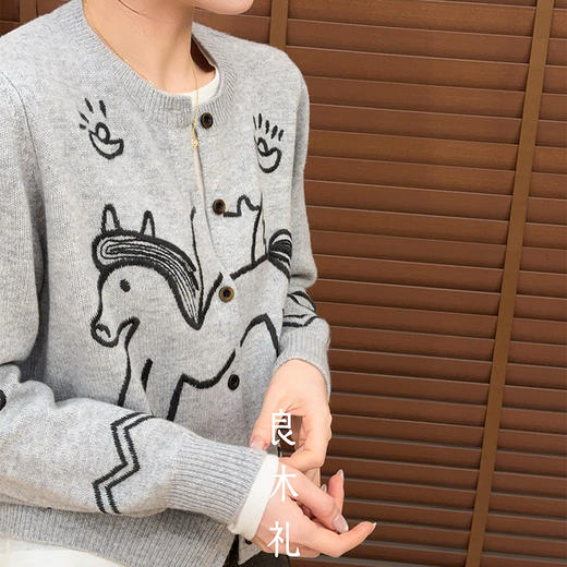 【特价不退换】【预售7天】良木礼羊毛上衣（1315F） 商品图4