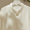 【抖音专属】新中式衬衣(25710073-山矾) 商品缩略图1