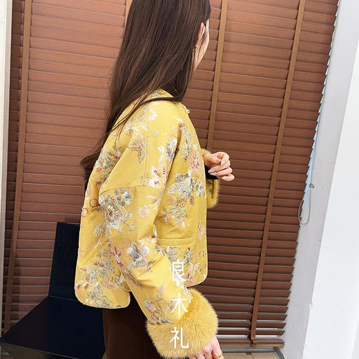 【特价不退换】【预售7天】良木礼水貂外套（1788） 商品图2