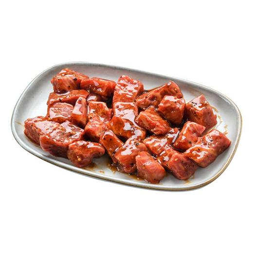 银赤雪花牛肉粒  150g/盒 黑胡椒味 调味半成品 商品图2