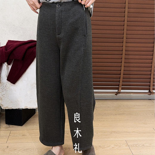 【特价不退换】【预售7天】良木礼弯刀面料裤（1151） 商品图0