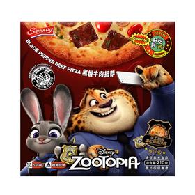 闪味黑椒牛肉披萨210g/盒