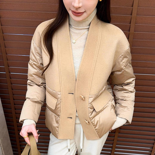 【预售7天】良木礼羊毛鹅绒服（1751） 商品图0