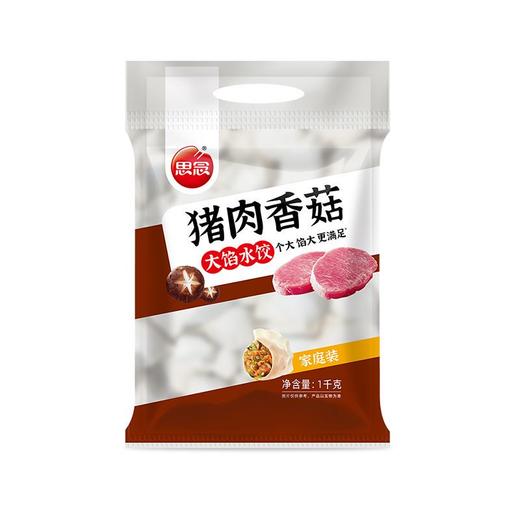 思念猪肉香菇水饺1kg 商品图0