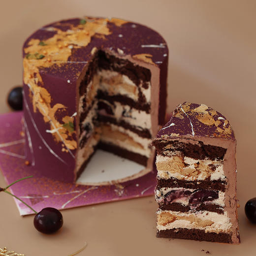 即将下架！2025新版「摩羯座」车厘子金黄度思巴斯克芝士味蛋糕 | 十二星座唯美星空系列 商品图6