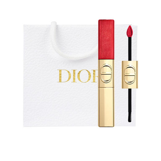 DIOR迪奥 全新烈艳蓝金限定双效亮闪唇釉 双头唇釉 商品图1