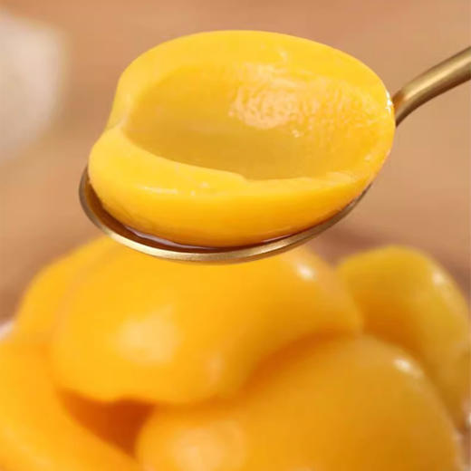 陈素花糖水型黄桃罐头1.5kg/瓶 商品图1