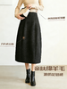 臣禾	【立裁花苞裙】羊毛混纺百搭显瘦A字松紧腰半身裙	JZ254030275 商品缩略图1