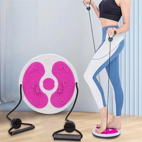拉绳半月扭腰盘 27.5cm锻炼健身器材 塑性锻炼运动扭转 加固防滑底盘