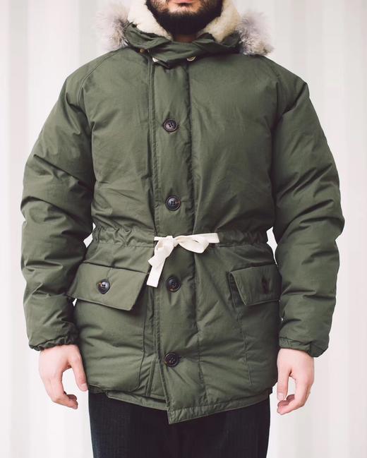 Nigel Cabourn 2022AW Everest Parka ventile 鹅绒狼毛防水棉布珠穆朗玛峰羽绒服 商品图0