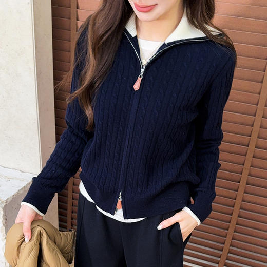 【特价不退换】【预售7天】良木礼绵羊毛开衫（1497） 商品图1