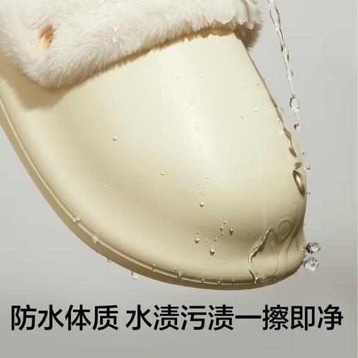 品牌【新品上新】有棵树防水棉拖鞋秋冬居家室内外穿情侣保暖豚豚拖-J6003 商品图2